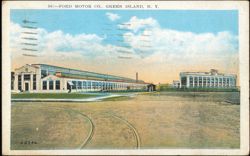 Ford Motor Co. Factory, Green Island Postcard