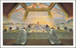The Sacrament of the Last Supper by Salvador Dali Postcard