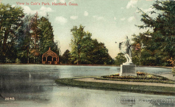 View in Colt's Park Hartford Connecticut