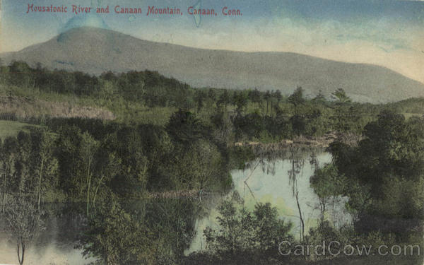 Housatonic River and Canaan Mountain, Canaan Mountain Connecticut