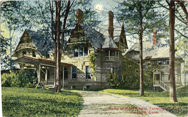 Home of Mark Twain, Farmington Ave Hartford Connecticut