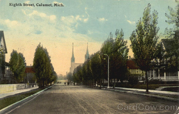 Eighth Street Calumet Michigan