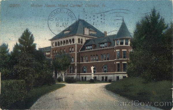Mother House, Mount Carmel Dubuque Iowa