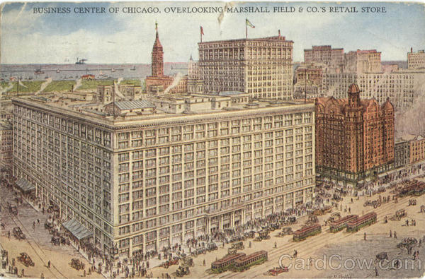 Chicago Business Center Marshall Field & Co. Retail Store Illinois