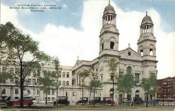 Corpus Christi Church Grand Boulevard Cor, 49th St Chicago Illinois