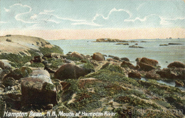 Mouth of Hampton River Hampton Beach New Hampshire