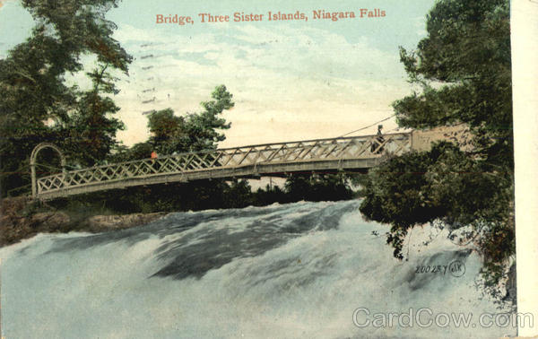 Bridge, Three Sister Islands Niagara Falls New York