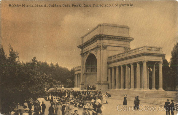 Music Stand, Golden Gate Park San Francisco California