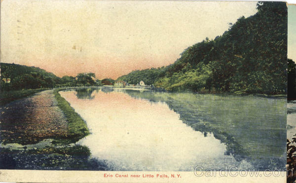 Erie Canal near Little Falls New York City