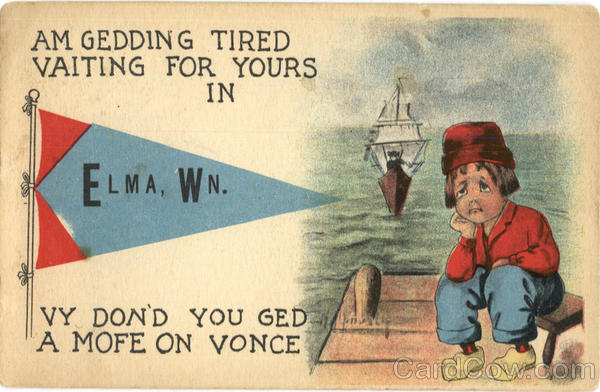 Elma, WA - Dutch Washington