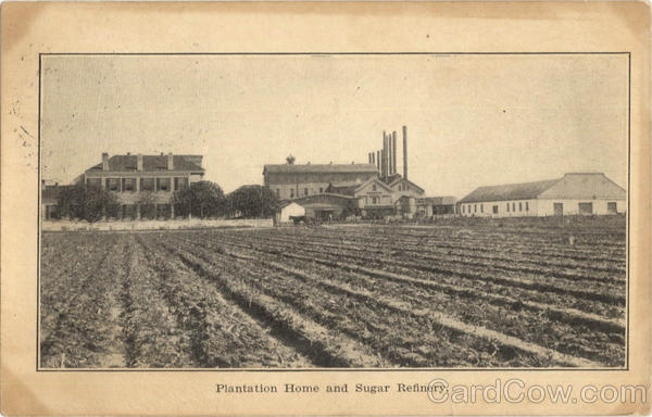 Plantation Home and Sugar Refinery New Orleans Louisiana