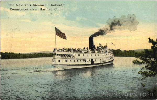 The New York Steamer Hartford, Connecticut River Steamers