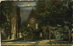 Holy Trinity Episcopal Church Middletown, CT Postcard 