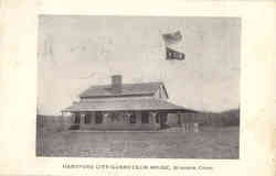 Hartford City Guard Club House Postcard