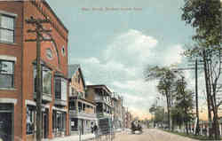 Main Street Windsor Locks, CT Postcard Postcard