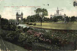 Capitol Arch And Fountain Postcard