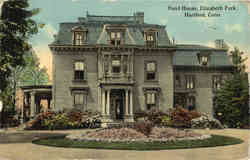 Pond House, Elizabeth Park Hartford, CT Postcard Postcard