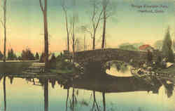 Bridge Elizabgeth Park Postcard