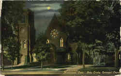 Holy Trinity Episcopal Church Middletown, CT Postcard 