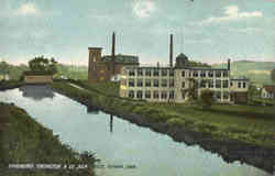 Hammond Knowlton & Co, Silk Mills Putnam, CT Postcard Postcard