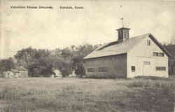 Vacation House Grounds Canaan, CT Postcard Postcard