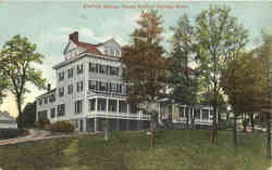 Stafford Springs House Connecticut Postcard Postcard