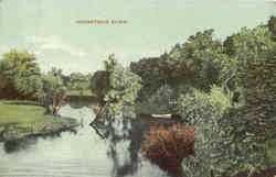 Housatonic River Connecticut Postcard Postcard