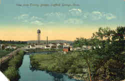 View from Trolley Bridge Postcard