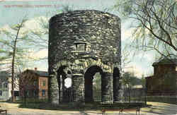 Old Stone Mill Newport, RI Postcard Postcard