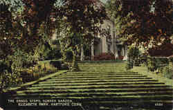 The Grass Steps, Sunken Garden, Elizabeth Park Postcard