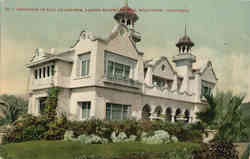 Residence of Paul De Longpre Postcard