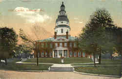 State Capitol Annapolis, MD Postcard Postcard