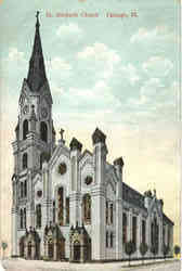 St. Michaels Church Chicago, IL Postcard Postcard