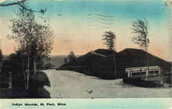 Indian Mounds St. Paul, MN Postcard Postcard