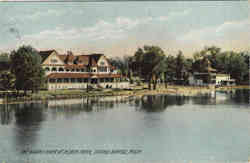The Grand River, North Park Grand Rapids, MI Postcard Postcard