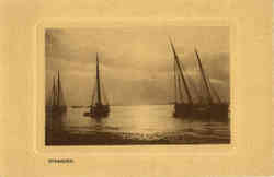 Stranded Boats, Ships Postcard Postcard