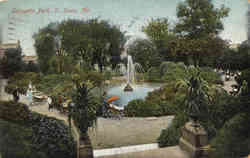 Lafayette Park Postcard
