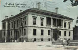 Public Library Postcard