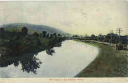 Erie Canal in the Mohawk Valley Postcard