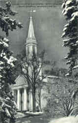 Helen Hills, Hills Chapel, Smith College Postcard