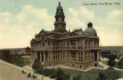 Court House Fort Worth, TX Postcard Postcard