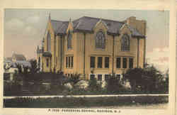 Parochial School Madison, NJ Postcard Postcard