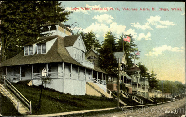 Veterans Sass's Buildings, Lake Winnipesaukee Weirs Beach New Hampshire