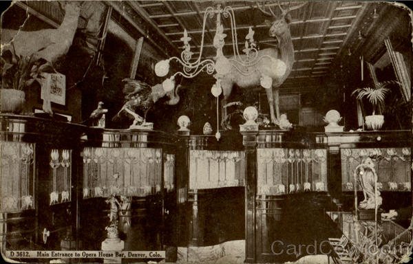 Main Entrance To Opera House Bar Denver Colorado