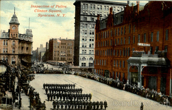 Inspection Of Police, Clinton Square Syracuse New York