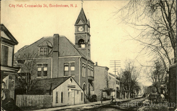 City Hall, Crosswicks St Bordentown New Jersey