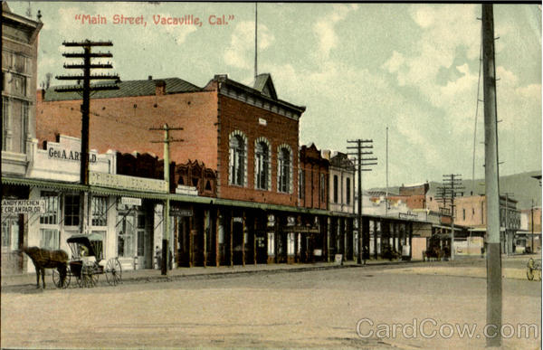 Main Street Vacaville California