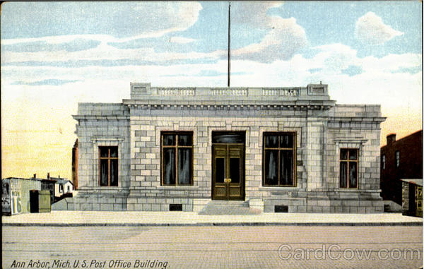 U. S. Post Office Building Ann Arbor Michigan