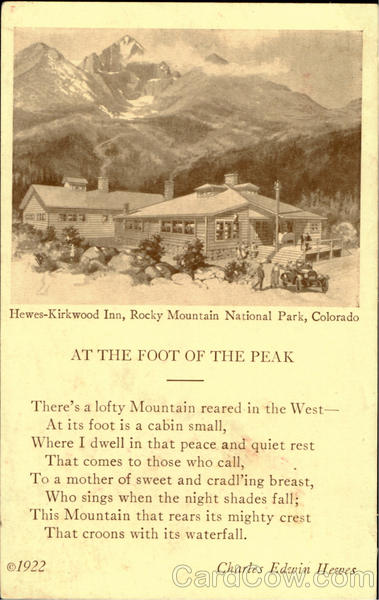 Hewes-Kirkwood Inn, Rocky Mountain National Park Colorado