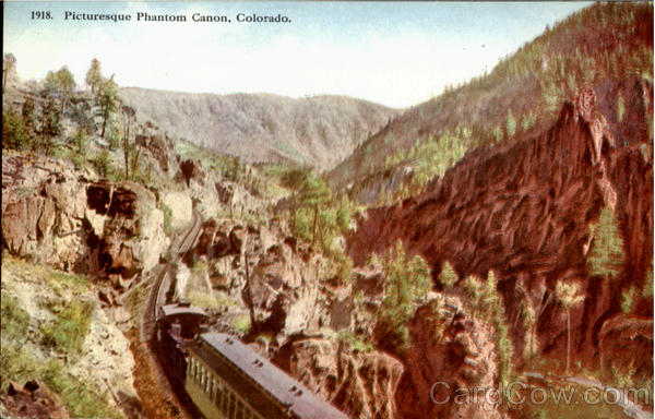 Picturesque Phantom Canon Colorado Railroad (Scenic)